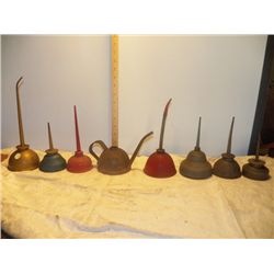 8-Vintage Oil Can Dispencers