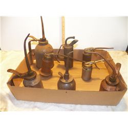 8-Vinage Oil Cans & Torch
