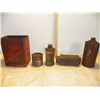 Image 1 : 5-Vintage Tin Cans