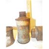 Image 2 : 5-Vintage Tin Cans