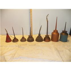 8-Vintage Oil Can dispencers