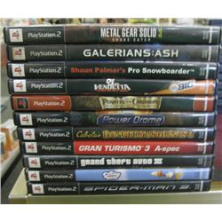 10 Each Misc. Playstation 2 Games