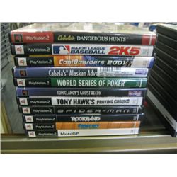 10 Each Misc. Playstation 2 Games
