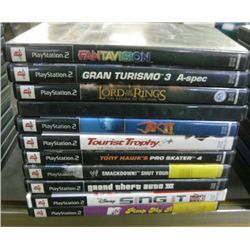 10 Each Misc. Playstation 2 Games