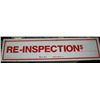 Image 2 : Re-Inspection Sign
