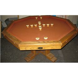 Oak Table, Converts to Poker and,