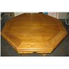 Image 3 : Oak Table, Converts to Poker and,