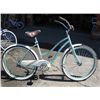 Image 2 : Girls Green & White Huffy Beach Cruiser