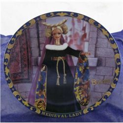 Barbie Collector Plate, Medieval Lady