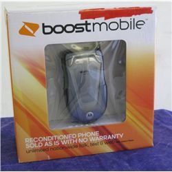 Boost Mobile Motorola Cell Phone.
