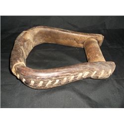 Leather Wrapped Stirrup