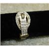 Image 3 : Womens 14k Gold over Sterling Ring
