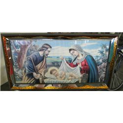 Biblical Picture, Approx. 32"x18"