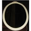 Image 1 : Vintage White Wood Frame Mirror,