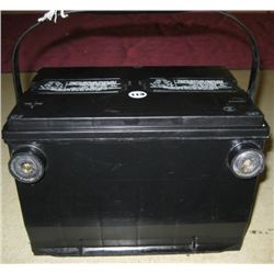 12 volt automotive battery,