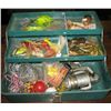 Image 1 : Green Tackle Box.