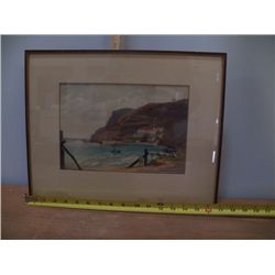 Watercolor signed by Artist