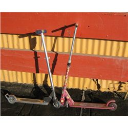 Boys Chrome Razor Scooter,