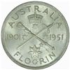 Image 1 : Australia 1951 Jubilee Florin - NGC MS63