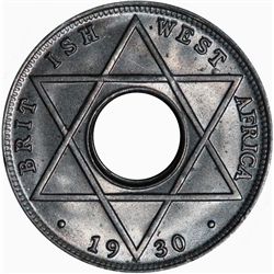 British West Africa 1930 1/10 Penny - BU