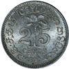 Image 1 : Ceylon 1899 25 Cent - NGC MS63