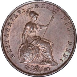 Great Britain 1853 Halfpenny - NGC MS62BN