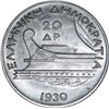 Image 1 : Greece 1930 20 Drachma - NGC MS61