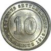 Image 1 : Straits Settlements 1918 10 Cent - NGC MS64