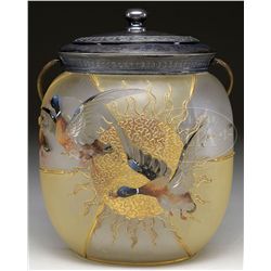 ROYAL FLEMISH GUBA DUCK BISCUIT JAR.