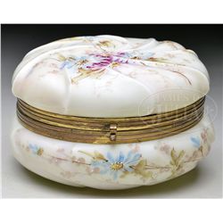 WAVE CREST COVERED BOX.