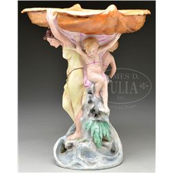 ROYAL DUX FIGURAL CENTERPIECE.