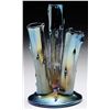 Image 1 : STEUBEN TREE TRUNK VASE.