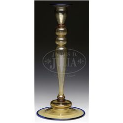 STEUBEN CANDLESTICK.