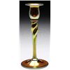 Image 1 : STEUBEN GOLD AURENE CANDLESTICK.