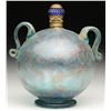 Image 1 : AVENTURINE ART GLASS SCENT BOTTLE.