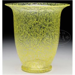 LOETZ SCHAUMGLAS VASE.