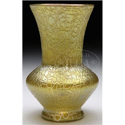 AUSTRIAN CRACKLE VASE.