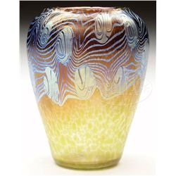 LOETZ ARGUS VASE.