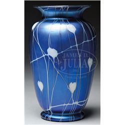 DURAND HEART & VINE VASE.