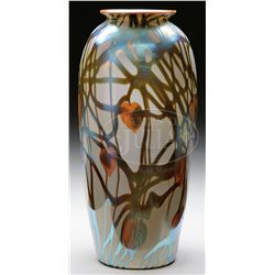 DURAND HEART & VINE VASE.