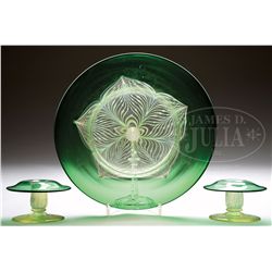 DURAND CONSOLE SET.
