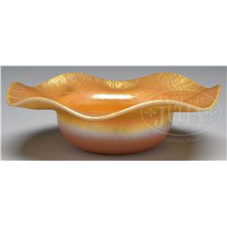 DURAND RUFFLED BOWL.