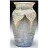 Image 1 : DURAND THREADED PULLED FEATHER VASE.