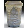 Image 1 : DURAND THREADED PULLED FEATHER VASE.