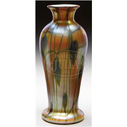 DURAND HEART & VINE VASE.