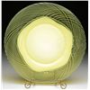 Image 1 : DURAND PULLED FEATHER PLATE.