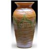Image 1 : DURAND THREADED PULLED FEATHER VASE.