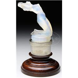 R. LALIQUE OPAL CHRYSIS MASCOT.