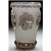 Image 2 : LALIQUE CAMARGUE VASE.