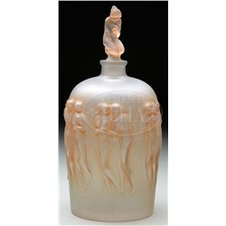 R. LALIQUE DOUZE FIGURINES AVEC BOUCHON FIGURINE.
